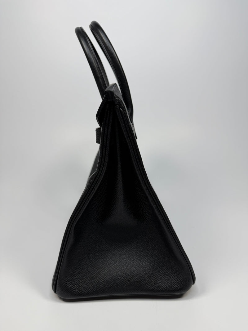 Hermès Birkin 35 Black Epsom Leather With PHW