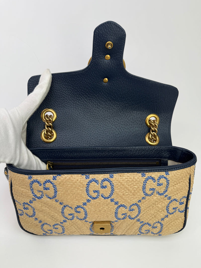 Gucci GG Small Marmont Matelasse Shoulder Bag
