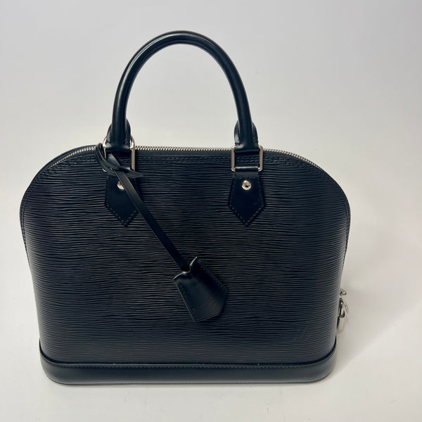 Louis Vuitton Alma PM In Black Epi Leather