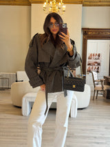 Chanel Small Classic Double Flap In Black Caviar Leather With GHW