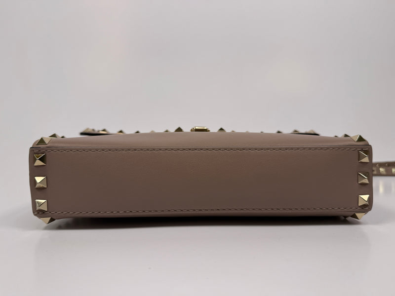 Valentino Garavani Medium Rockstud Flip Lock Crossbody Bag