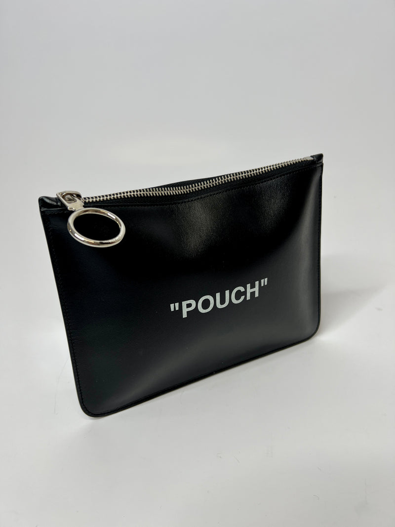 Off White "Pouch" Pouch