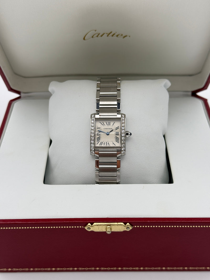 Cartier Tank Francaise watch, Small Model, Quartz Movement