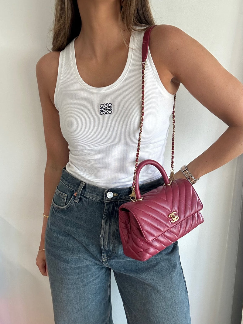 Chanel Small Coco Top Handle Bag