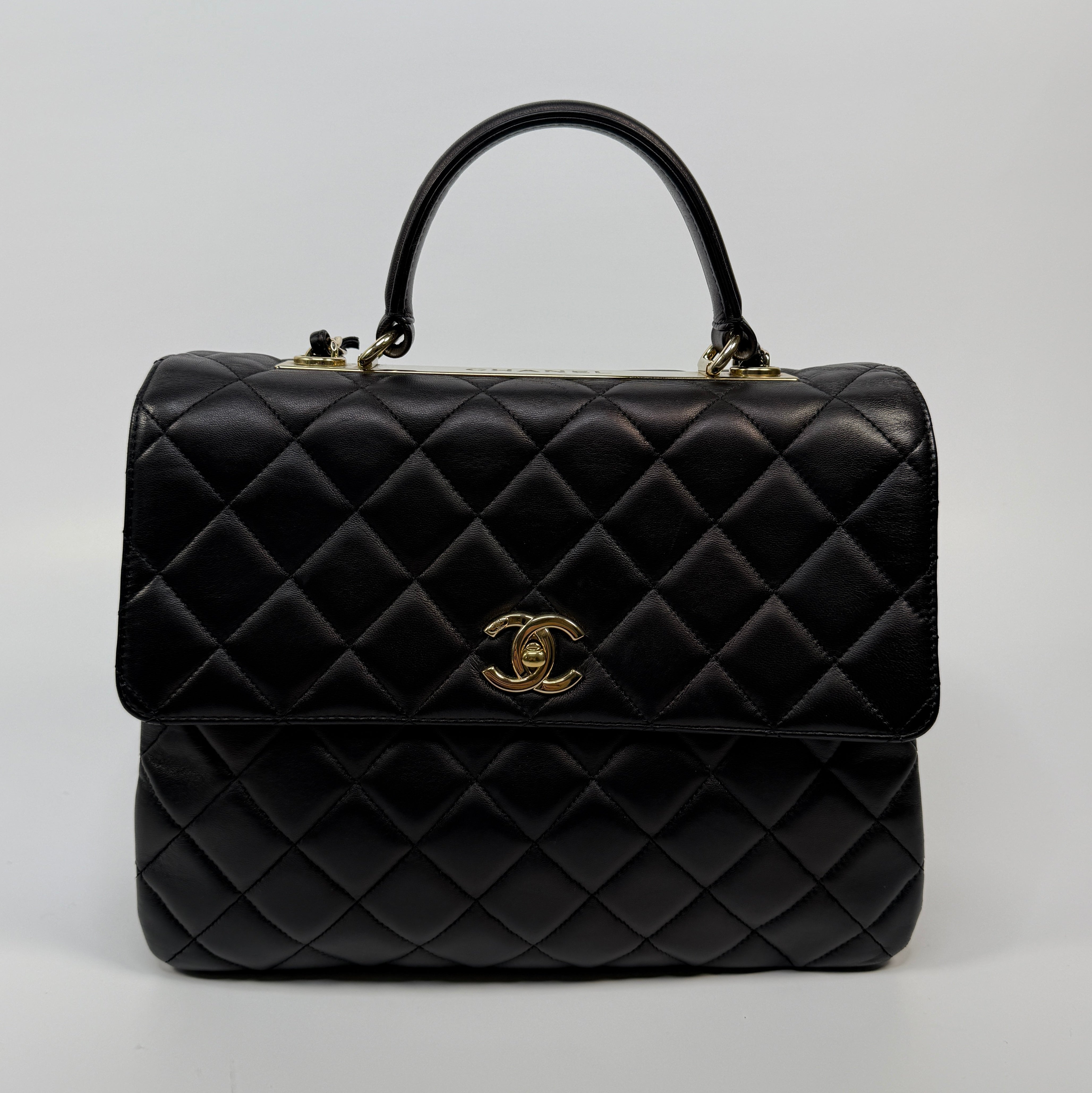 Chanel Large Trendy Top Handle Bag
Pre Loved & Authentic 