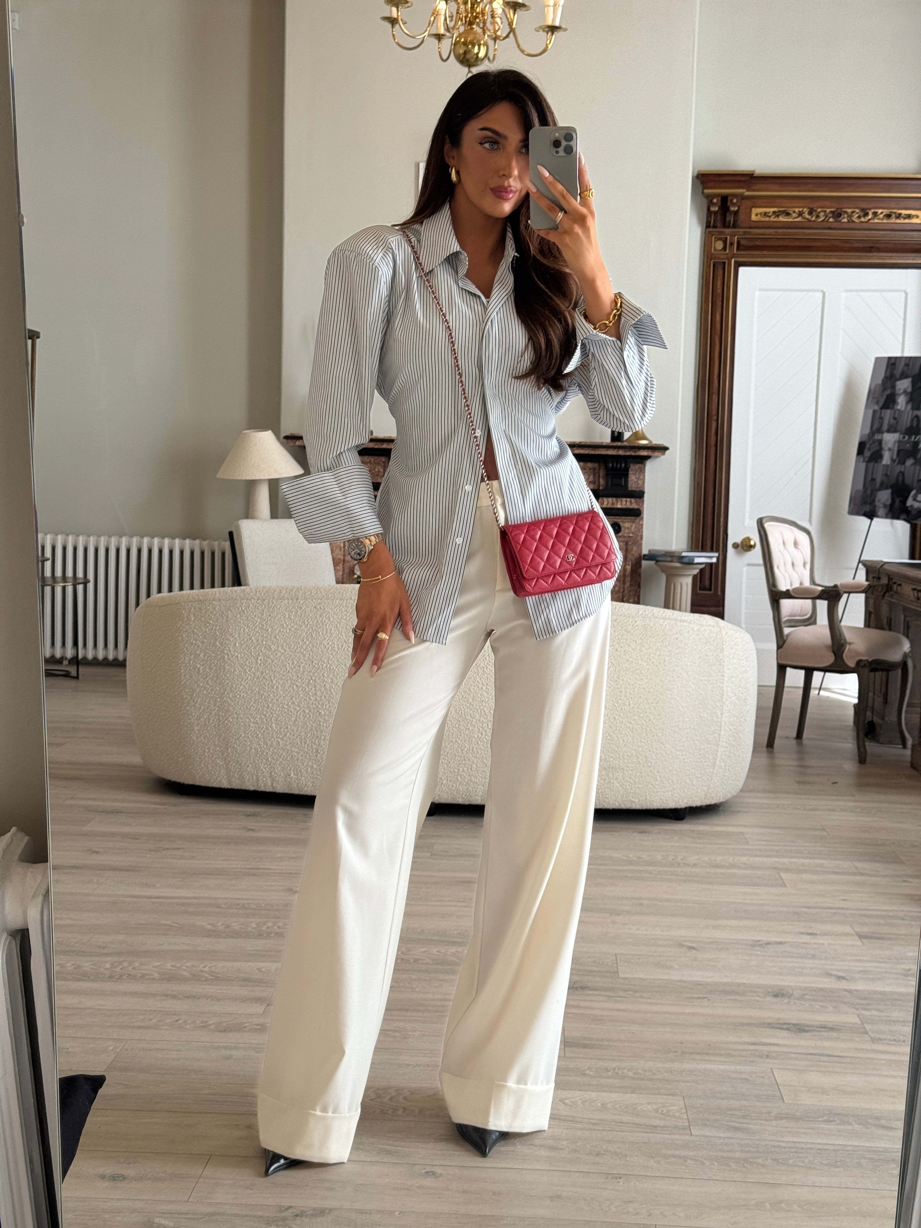 Chanel Wallet On Chain Red Caviar Leather With SHW