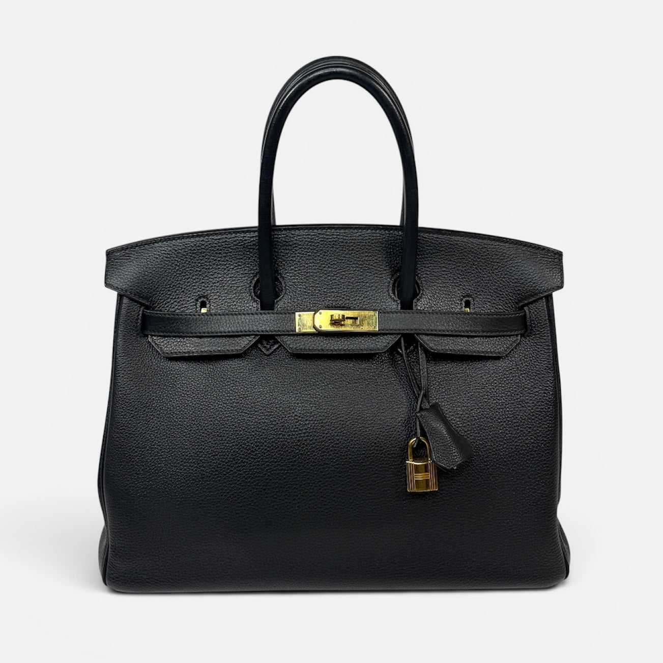 Hermès Birkin 35 Black Togo Leather With Gold Hardware