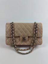 Chanel Medium Light Pink Lambskin Classic Flap SHW