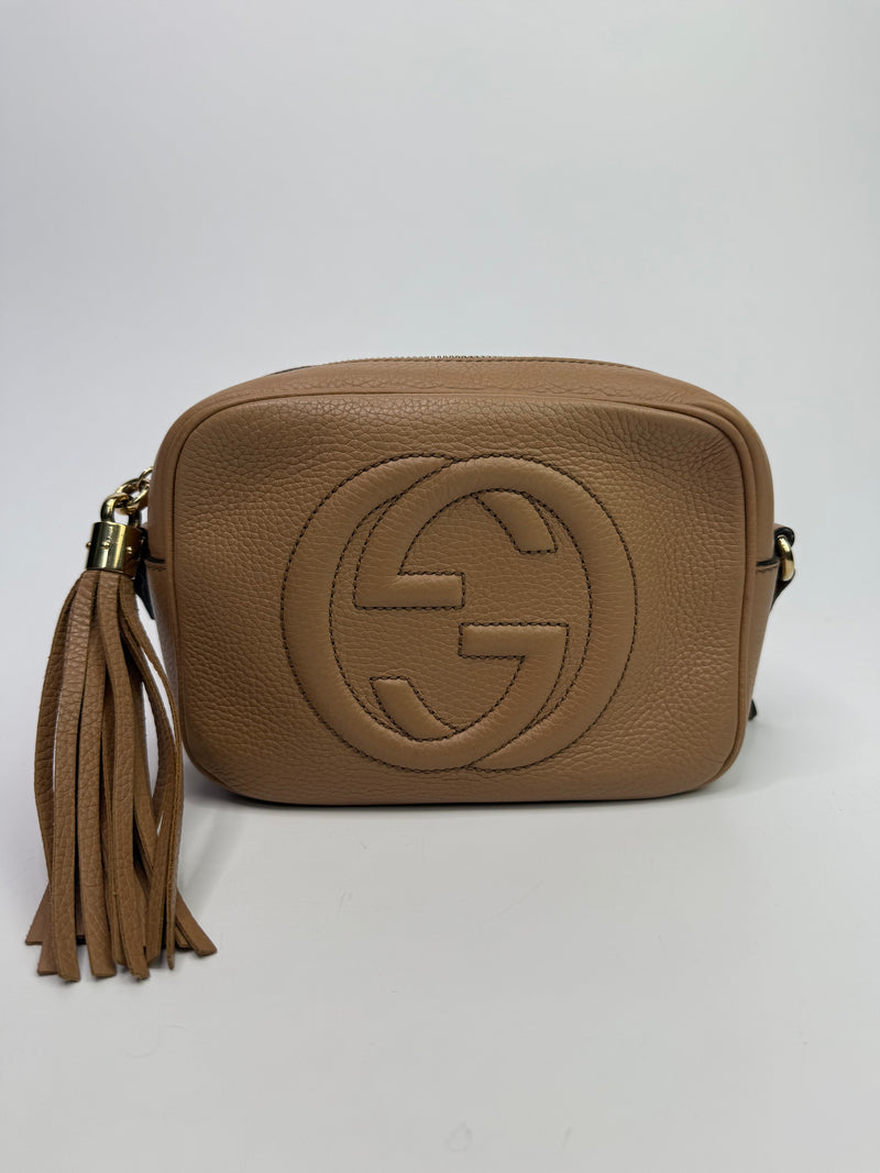 Gucci Soho Disco Leather Crossbody Bag