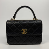 Chanel Small Trendy Top Handle Flap Bag