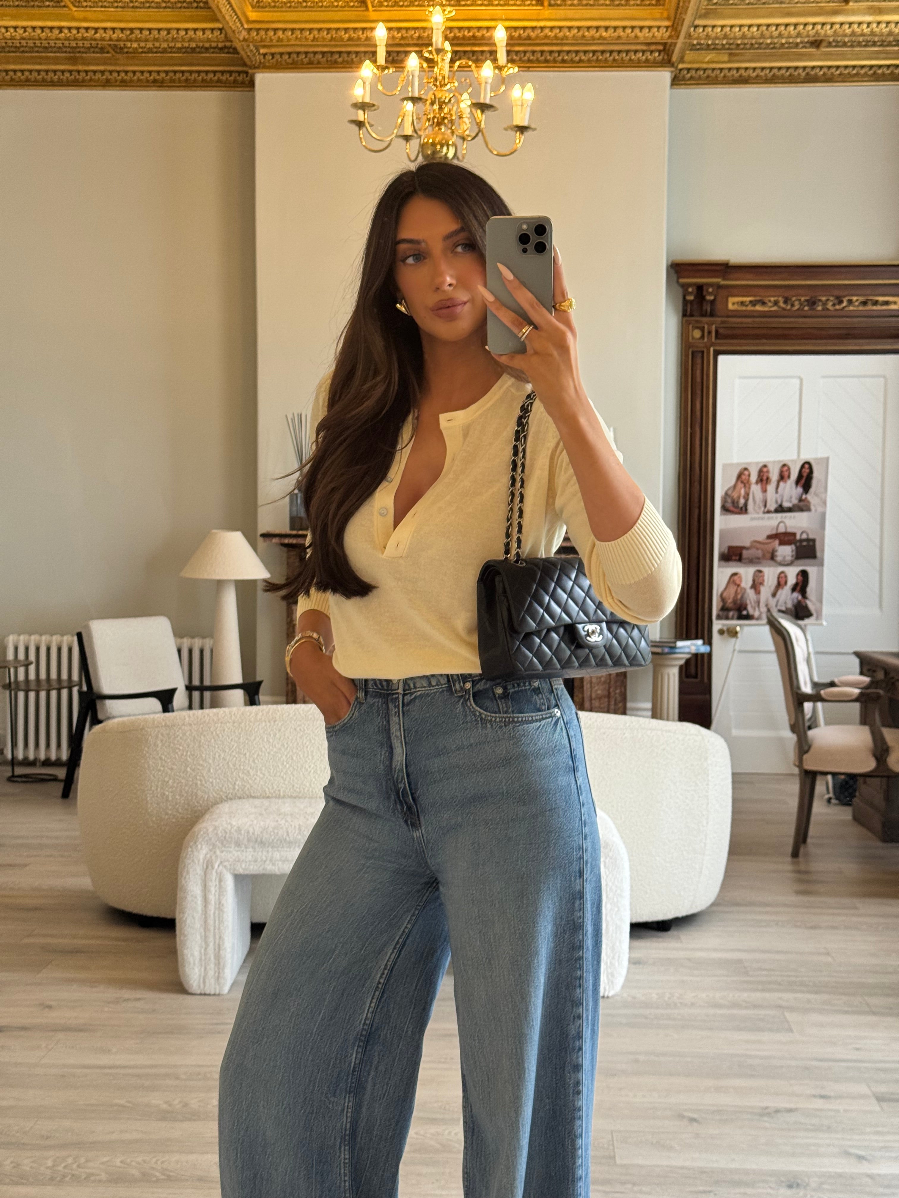 Chanel Medium Classic Double Flap Black Lambskin Leather With Silver Hardware
Pre Loved & Authentic