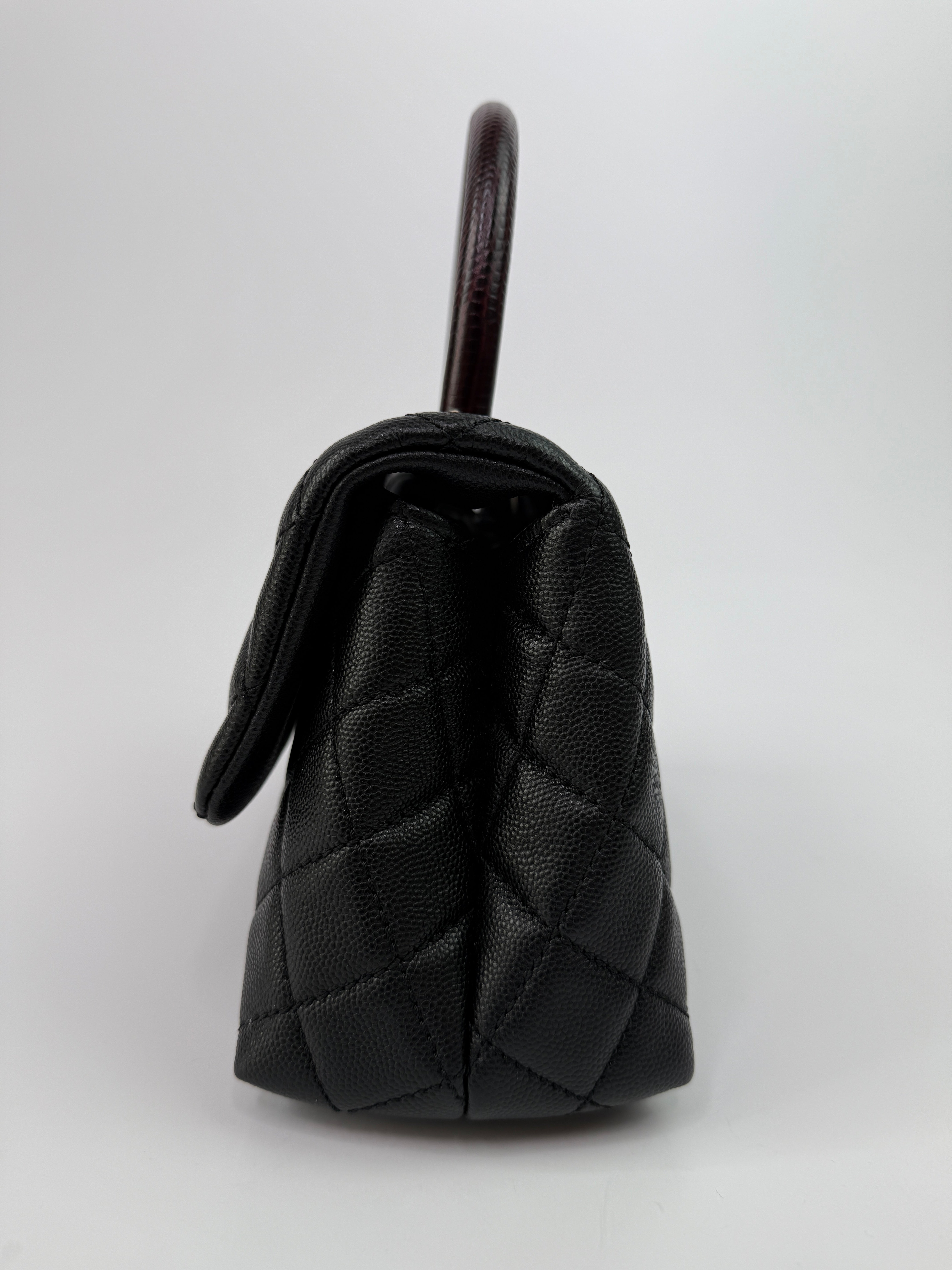 Chanel Small Coco In Black Caviar Leather With Gold Hardware
Pre Loved & Authentic 