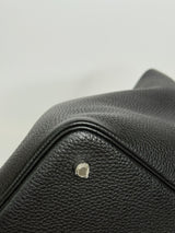 Hermès Picotin 22 In Black Clemence Leather With PHW