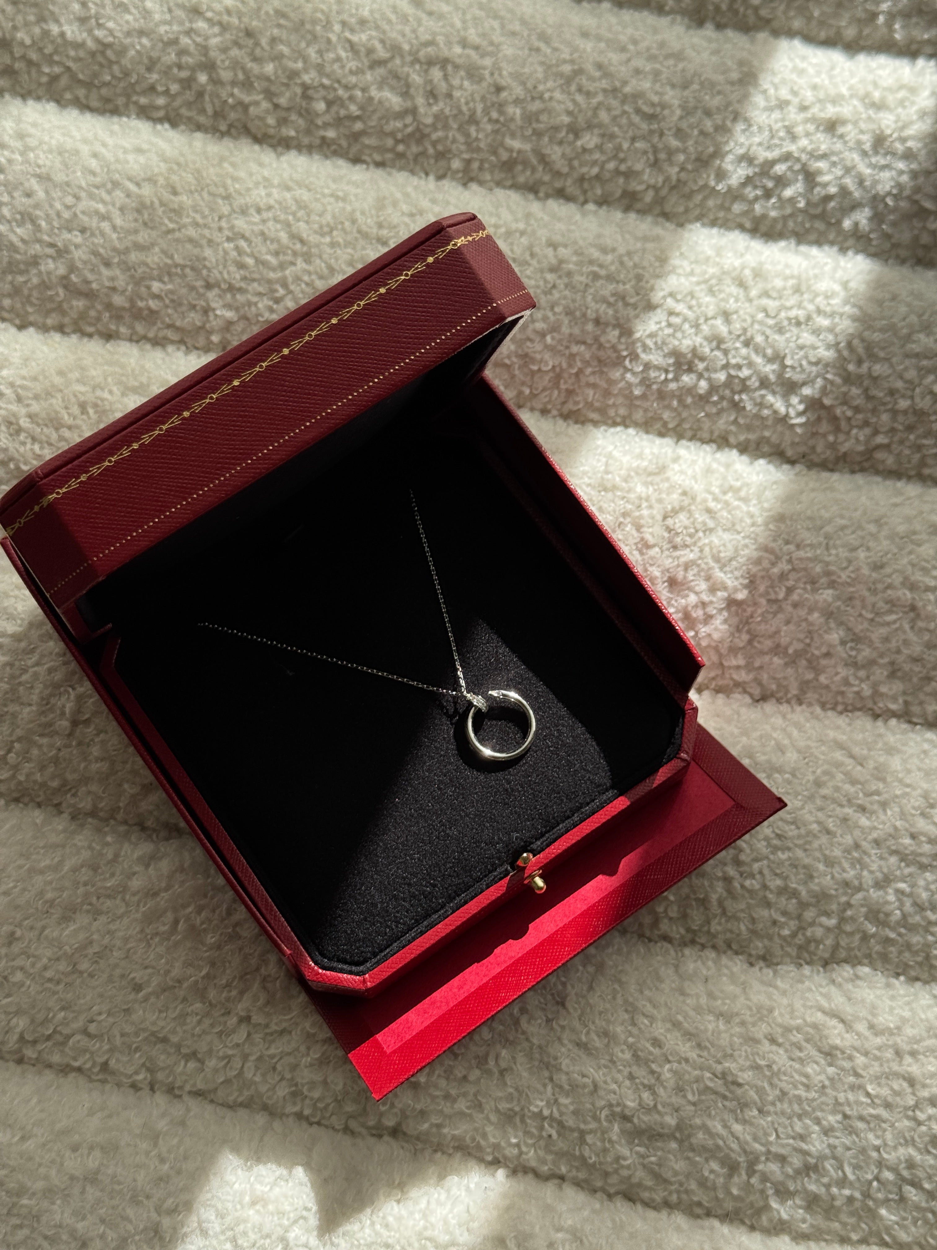 Cartier Juste Un Clou Pendant Diamonds White Gold