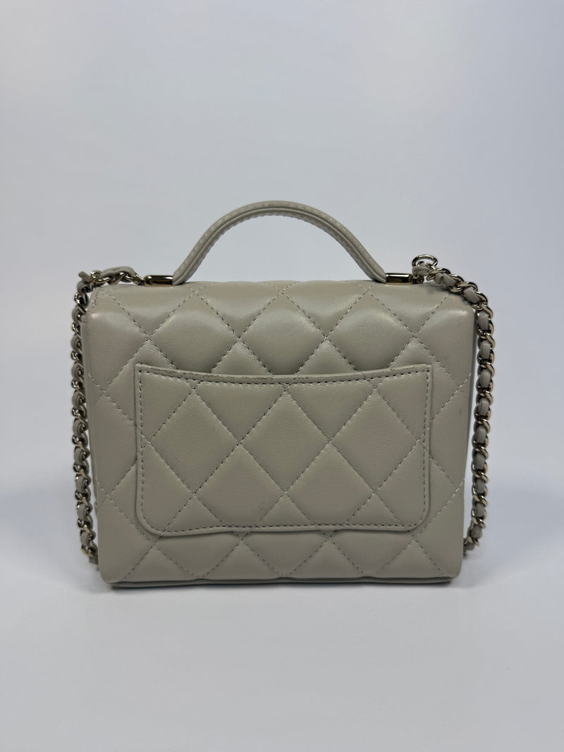 Chanel Seasonal Top Handle Flap Bag