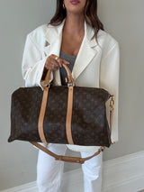 Louis Vuitton Keepall Bandoulière 50 Bag