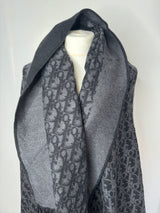 Christian Dior Oblique Wool Blanket Scarf