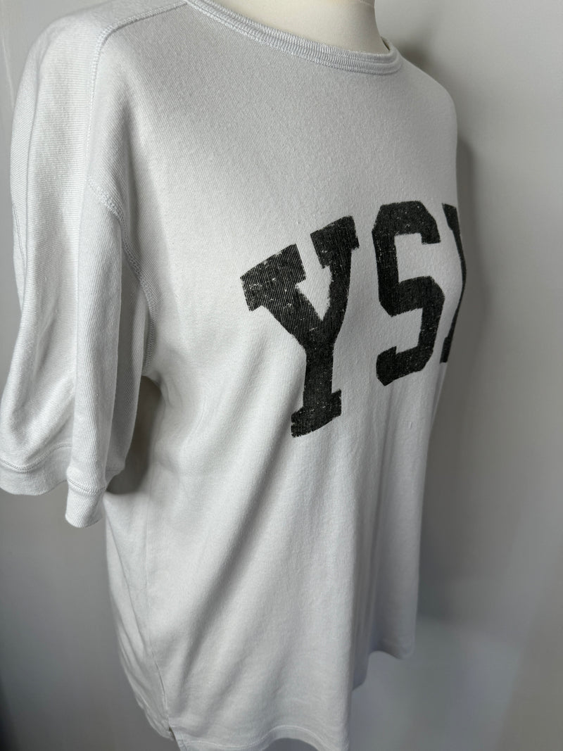 Saint Laurent Logo T-Shirt (Size M/ UK 12 )