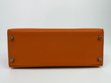 Hermès Kelly 28 In Orange Epsom Leather With PHW
