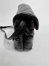 Saint Laurent Toy Lou In Black Leather