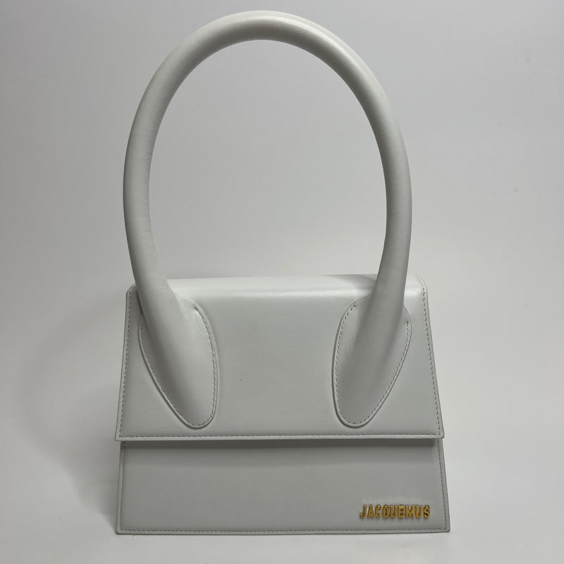 Jacquemus White Le grande Chiquito Bag