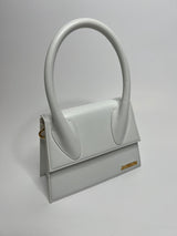 Jacquemus White Le grande Chiquito Bag
