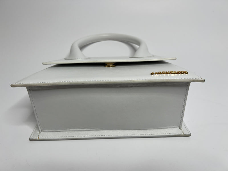 Jacquemus White Le grande Chiquito Bag