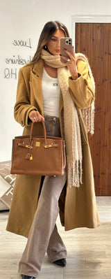 Hermès Birkin 35 In Gold Togo With Gold Hardware