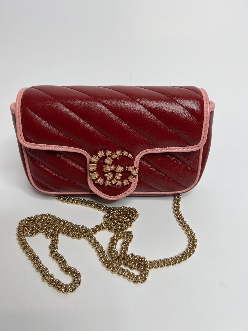 Gucci GG Torchon Mini Marmont Shoulder Bag
