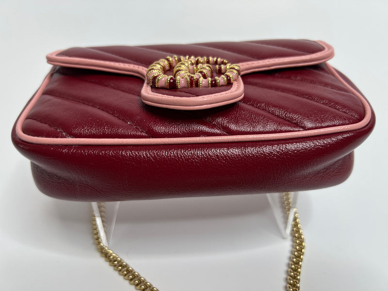 Gucci GG Torchon Mini Marmont Shoulder Bag