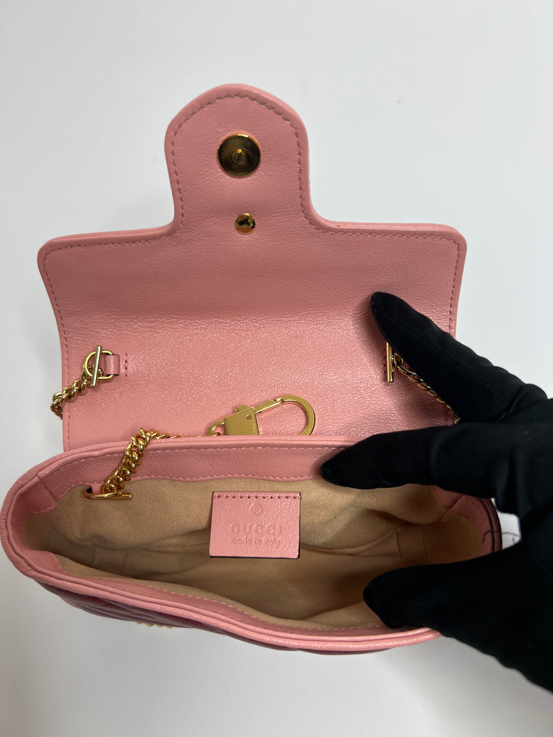 Gucci GG Torchon Mini Marmont Shoulder Bag
