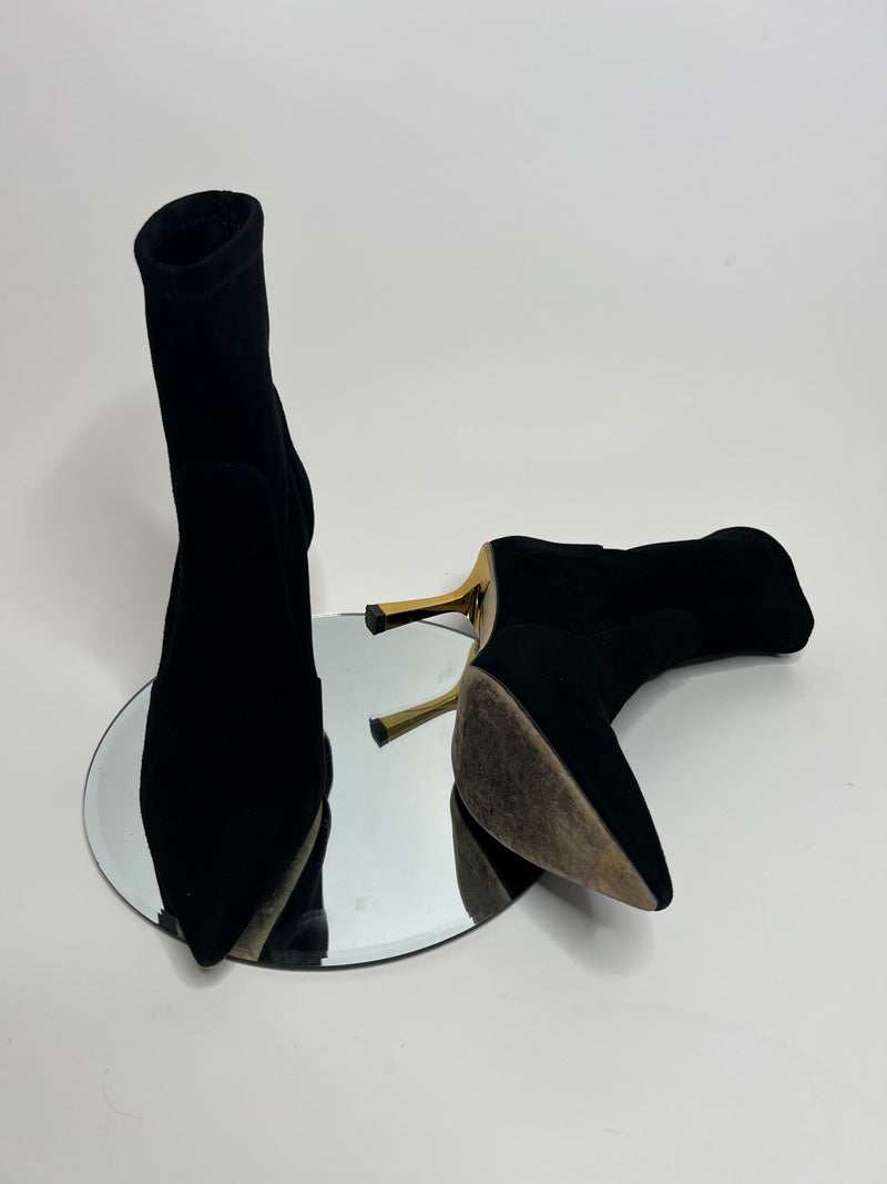 Stuart Weitzman Max 85 Booties (Size 40/UK 7)