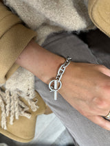 Hermès Chaine D'Ancre GM Argent Bracelet