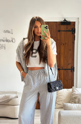 Chanel 22c Tweed Sequin Mini Rectangle Bag