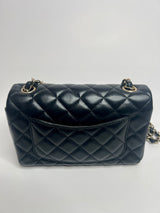 Chanel Mini Rectangle Bag In Black Lambskin