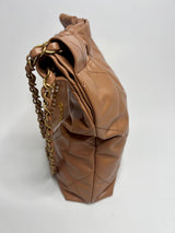 Chanel Small 22 Shoulder Bag In Caramel