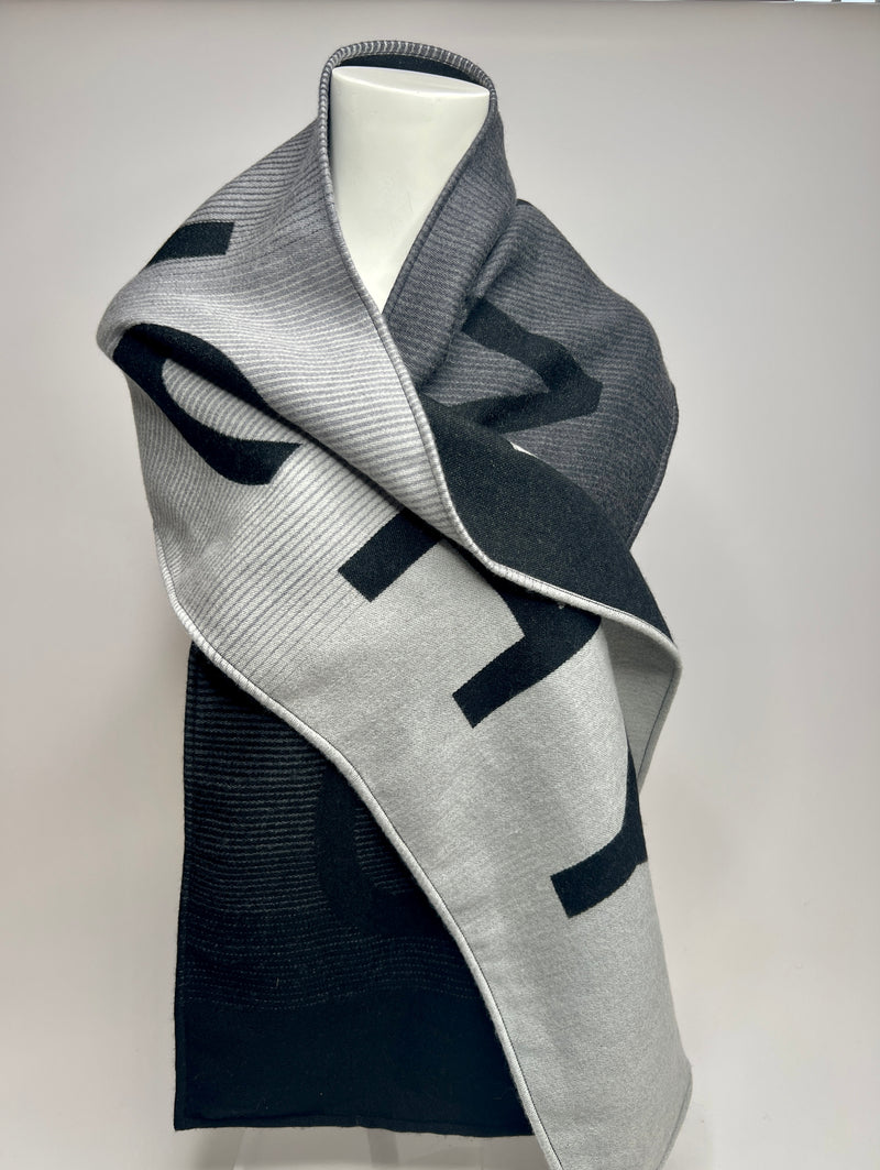 Givenchy Reversible Wool and Silk-blend Jacquard Scarf