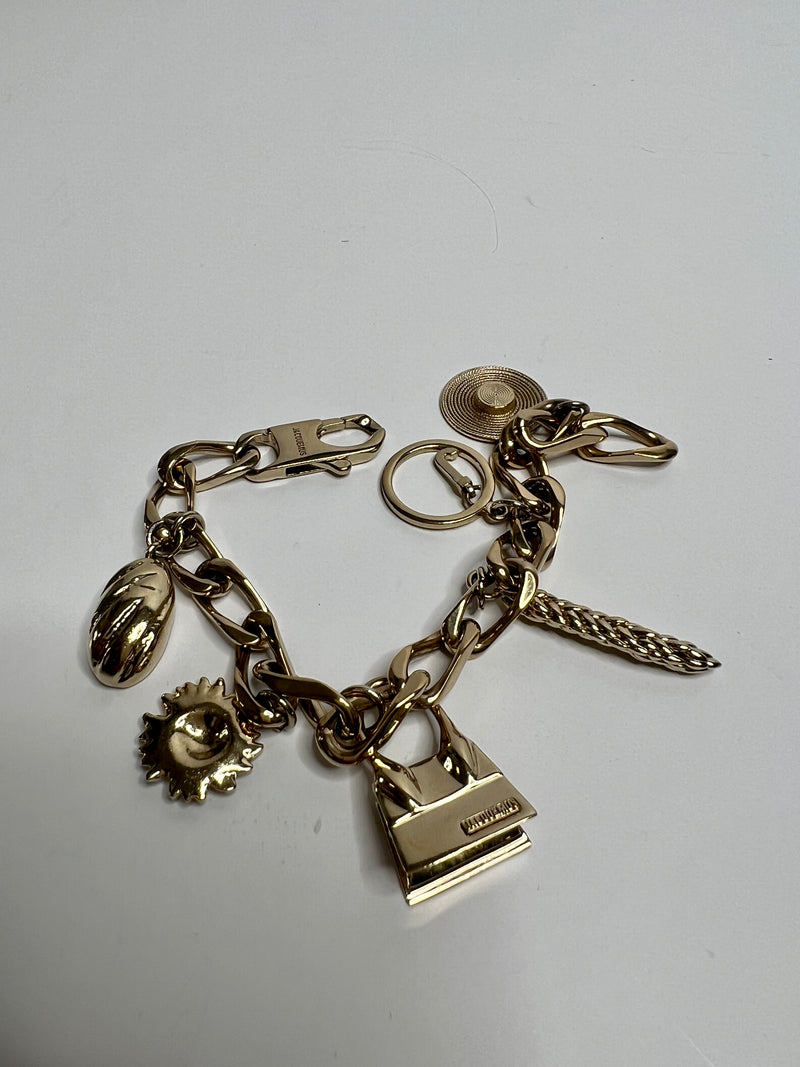Jacquemus Chain-Link Charm Bracelet