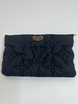 Louis Vuitton Black x Fuchsia Monogram Pillow Multi Pochette Maxi Bag