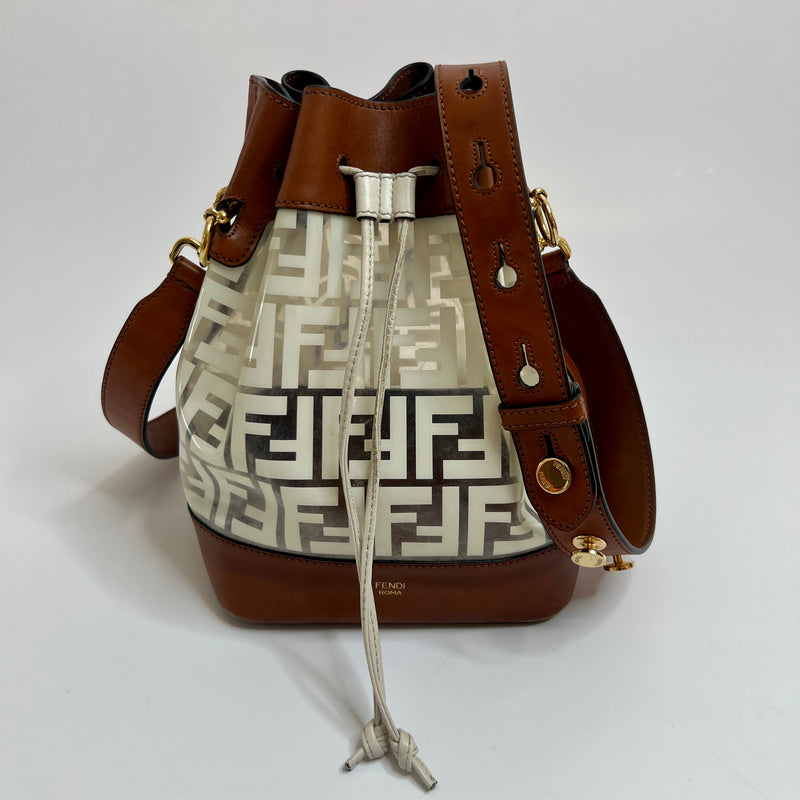 Fendi Mon Tresor Transparent Bucket Bag