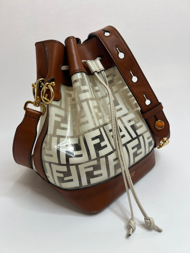 Fendi Mon Tresor Transparent Bucket Bag