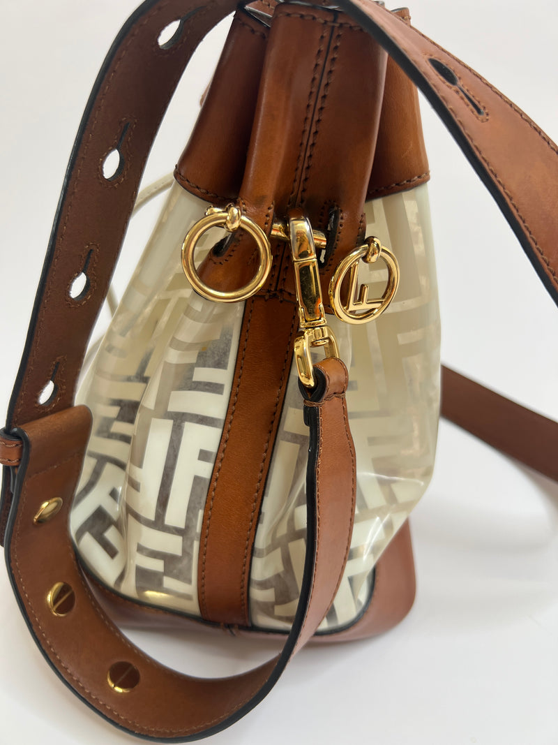 Fendi Mon Tresor Transparent Bucket Bag