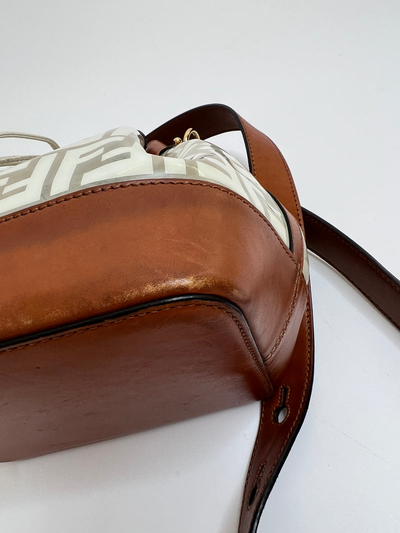 Fendi Mon Tresor Transparent Bucket Bag