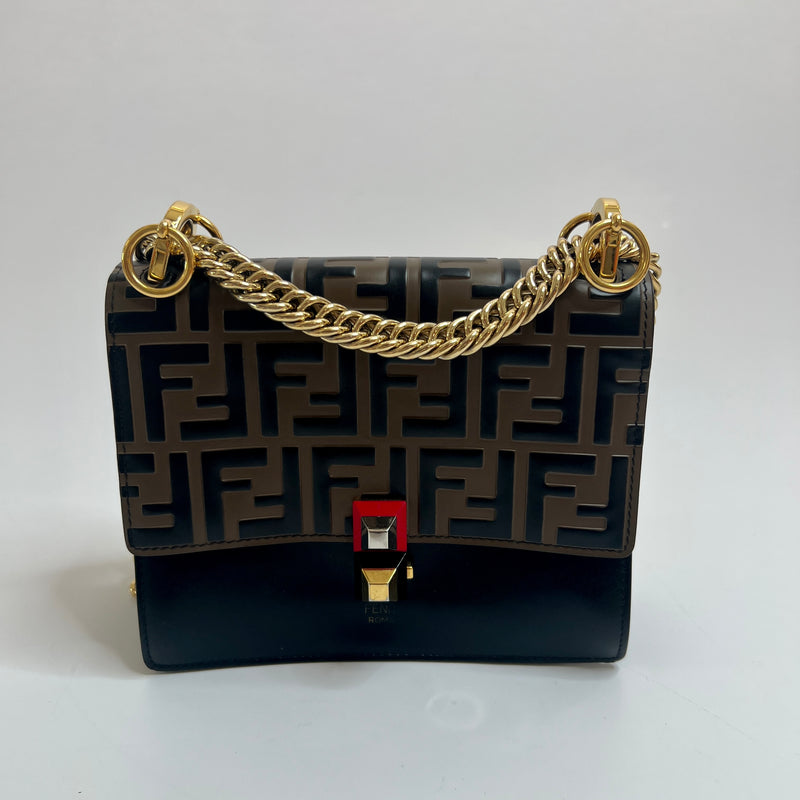 Fendi Kan U FF Shoulder Bag