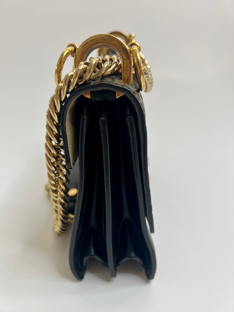 Fendi Kan U FF Shoulder Bag