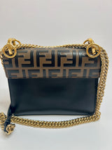 Fendi Kan U FF Shoulder Bag