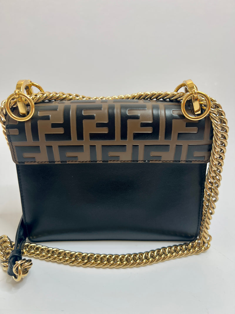 Fendi Kan U FF Shoulder Bag