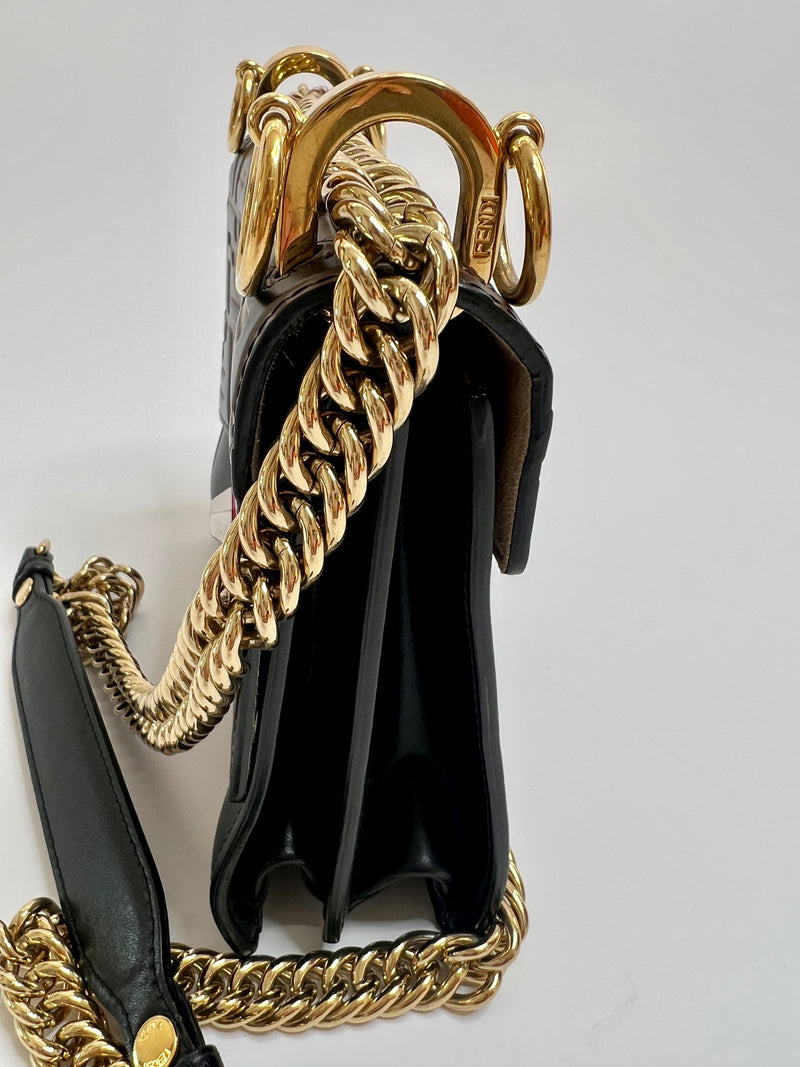 Fendi Kan U FF Shoulder Bag