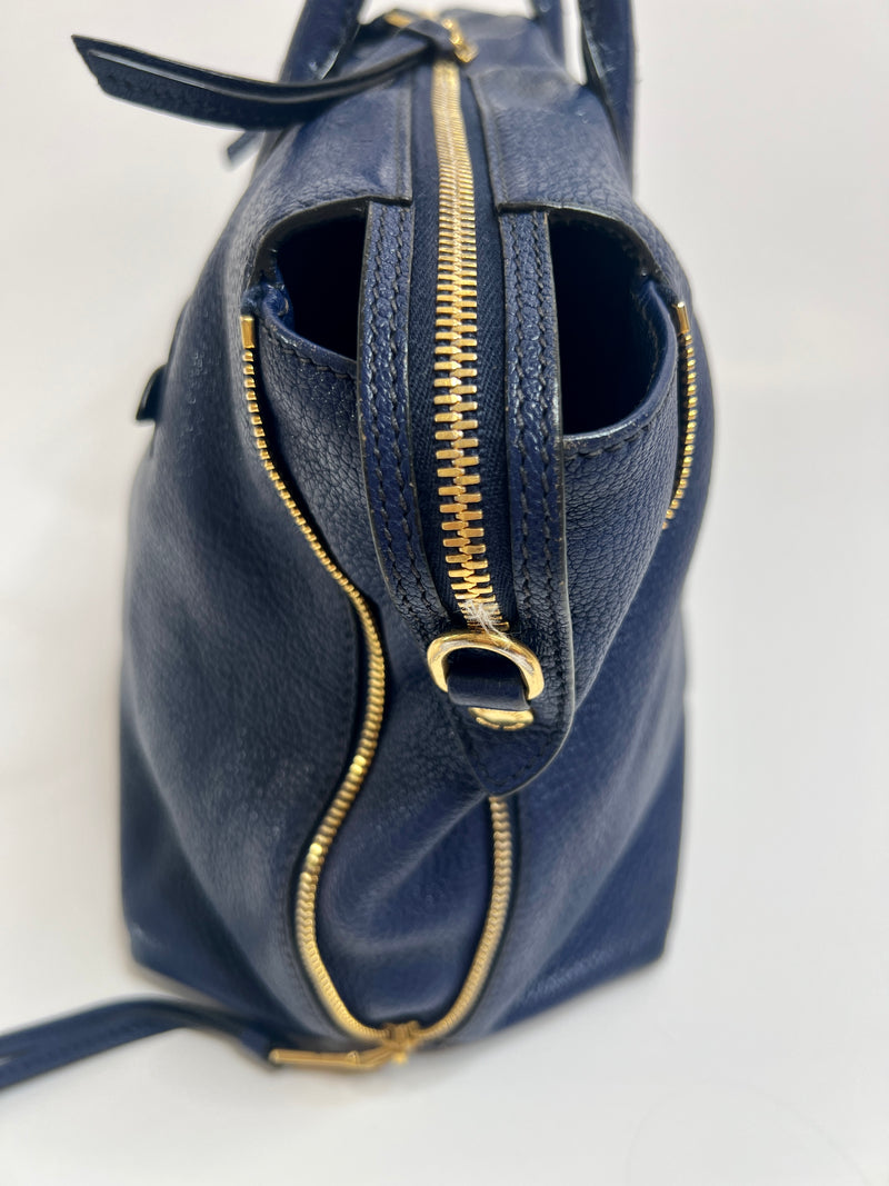 Miu Miu Navy Tote Bag