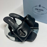 Prada Soft Padded Nappa Sandals  (Size 39/ UK 6)